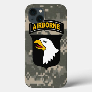 101. Luftlandedivision "Screaming Eagles" Camo iPhone Hülle