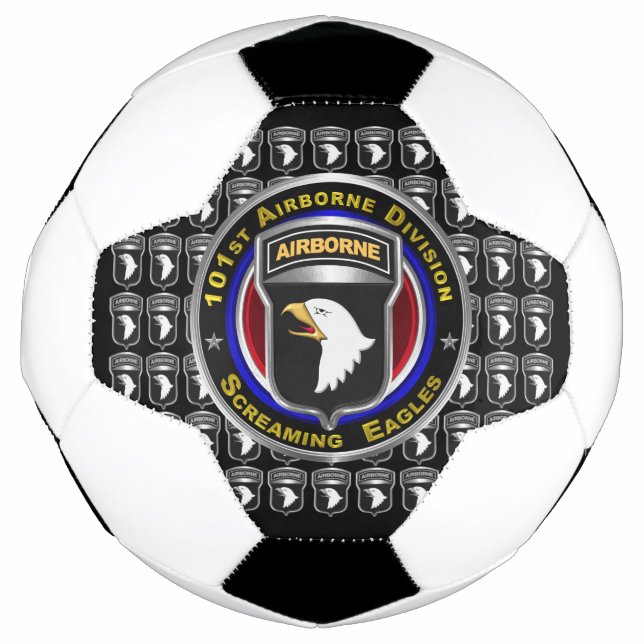 101. Luftlandedivision “Screaming Eagles”  Fußball (Vorderseite)