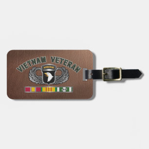 101. Luftlandedivision Vietnam-Veteran Gepäckanhänger