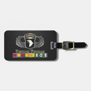 101. Luftlandedivision Vietnam-Veteran Gepäckanhänger