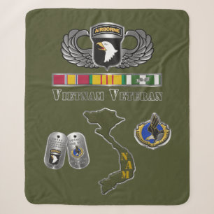101. Luftlandedivision Vietnam Veteran Sherpadecke