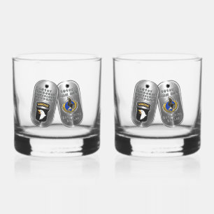101. Luftlandedivision Whiskyglas