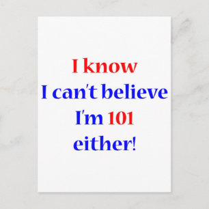 101 POSTKARTE