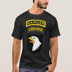 101. Ranger-Flag der Im Flugzeug Division T-Shirt