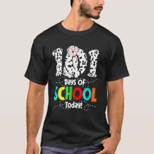 101 Tage der Schule Dalmatiner Dog Boys Girls 100  T-Shirt