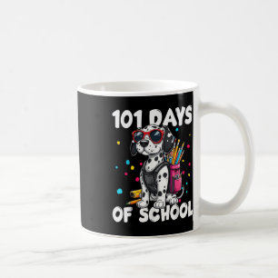 101 Tage Hundejunge in der Schule Kinder am 100. S Kaffeetasse
