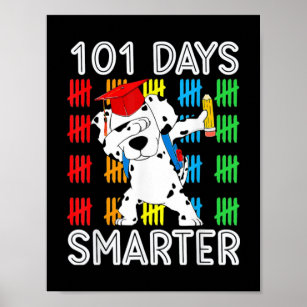 101 Tage intelligenter Lehrer Poster