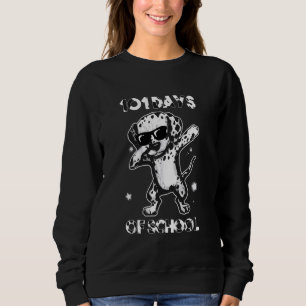 101 Tage Schulabbinglehrer Dalmatiner Dog Teachers Sweatshirt