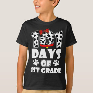 101 Tage Schule 1. Klasse Hund 100 Tage Smarter St T-Shirt