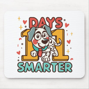 101 Tage smarter Dalmatiner Hund Mousepad