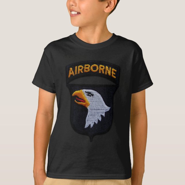 101st ABN im Flugzeug Abteilung, die T-Shirt (Vorderseite)