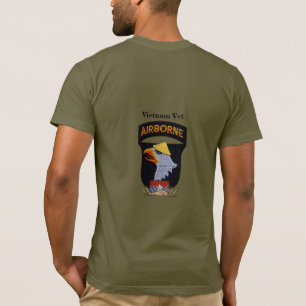 101st ABN im Flugzeug schreiender Eagles Vietnam T-Shirt