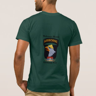 101st ABN im Flugzeug schreiender Eagles Vietnam T-Shirt