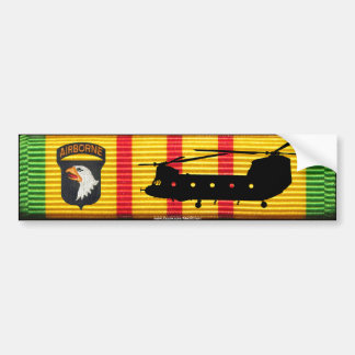 101st Abne. Div.CH-47 Autoaufkleber des
