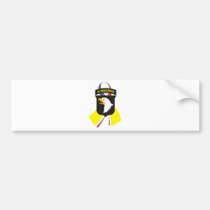 101st_Airborne_Division-1ribbon Autoaufkleber