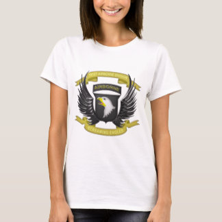 101st Im Flugzeug 3D T-Shirt