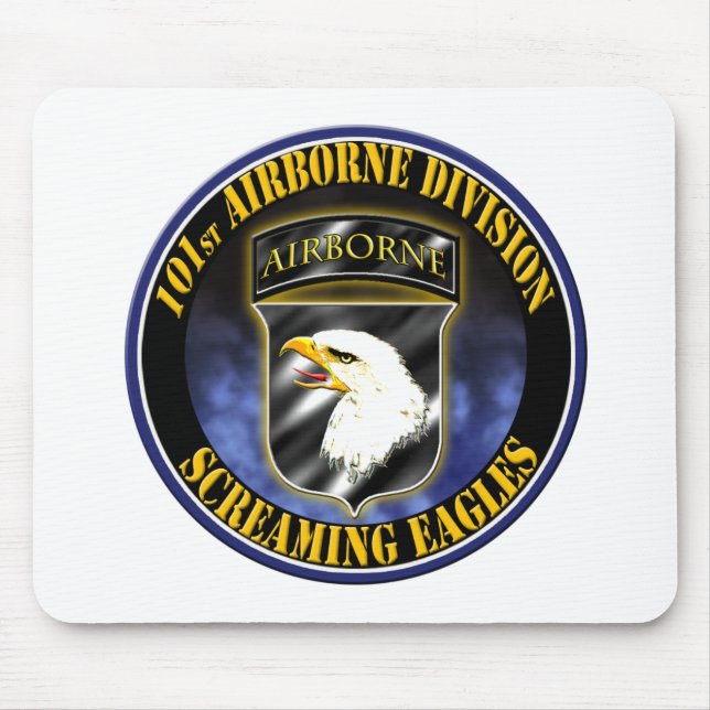 101st Im Flugzeug Abteilung Mousepad (Vorne)