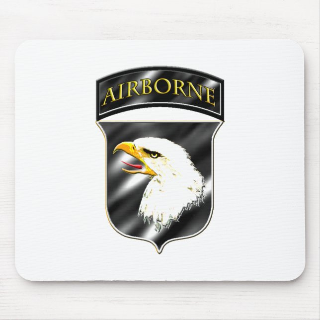 101st Im Flugzeug Abteilung Mousepad (Vorne)