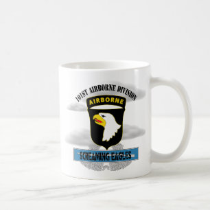 101st Im Flugzeug Abteilung "schreiender Eagles " Kaffeetasse