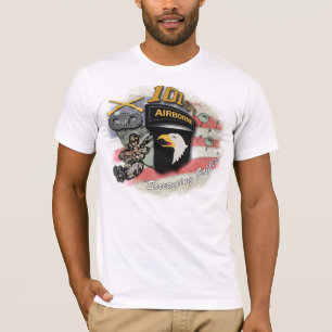 101st Im Flugzeug Abteilung T-Shirt