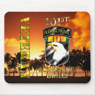 101st Im Flugzeug Abteilungs-Vietnam-Veteran Mousepad