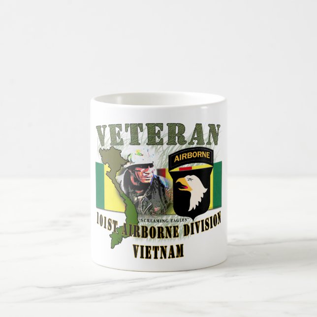 101st Im Flugzeug Div.-Vietnam (kein CIB) Tasse (Mittel)