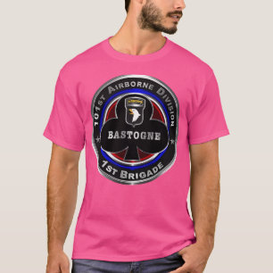 101St Im Flugzeug Division 1St Brigade Bastogne T-Shirt