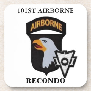 101ST IM FLUGZEUG RECONDO GETRÄNK-UNTERSETZER GETRÄNKEUNTERSETZER