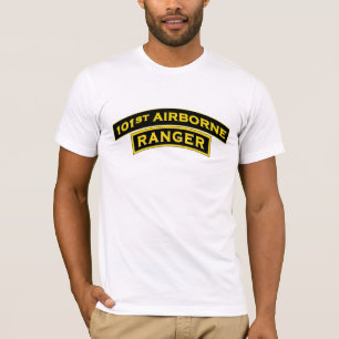 101st Im Flugzeug w-Förstervorsprung T-Shirt