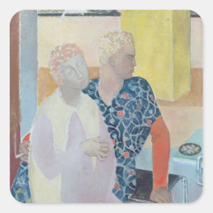 101st Nachmittag mit Penelope Quadratischer Aufkleber