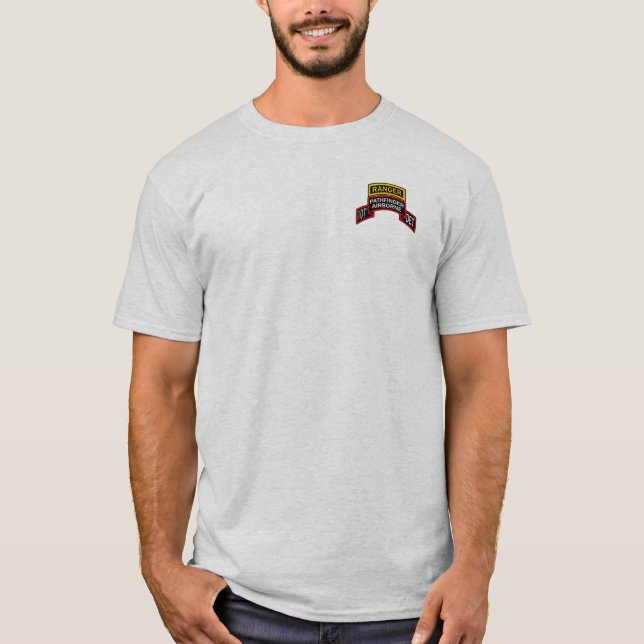 101st Pfadfinder-Unterhemd T-Shirt (Vorderseite)