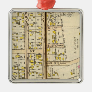 102103 Mt Vernon Ornament Aus Metall