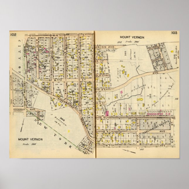 102103 Mt Vernon Poster (Vorne)