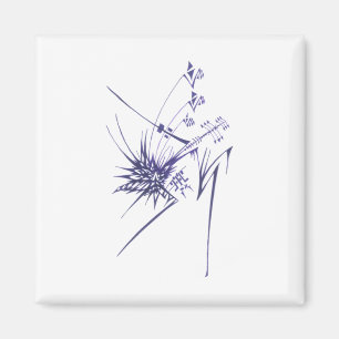 102 Farbige Abstrakte Stammes-Tattoo-Kunst Magnet