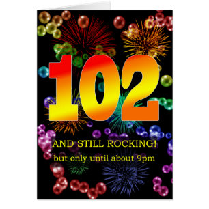 102. Geburtstag noch rocken