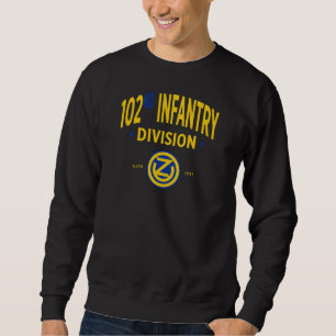 102. Infanterieabteilung - US-Militär Sweatshirt