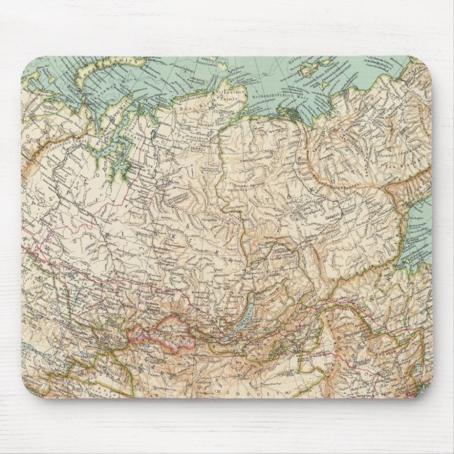 10304 Asiatisches Russland Mousepad (Vorne)