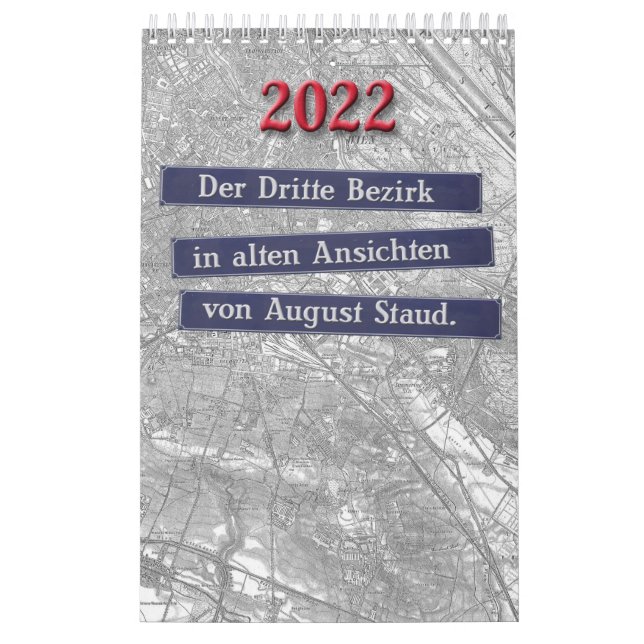 1030 Wien in alten Kalender (Titelbild)