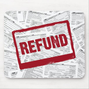 1040 Steuerformulare für 2020 Mousepad