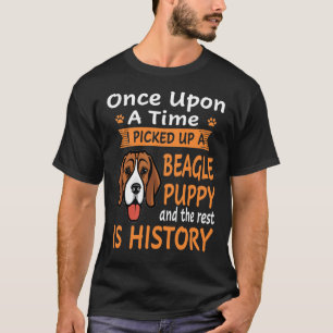 104 Ein nach dem anderen - Beagle Welpe T-Shirt