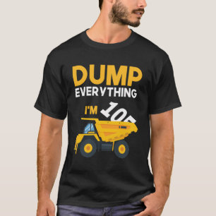 105. Geburtstag Bauwagen Dumper 105 Jahr T-Shirt
