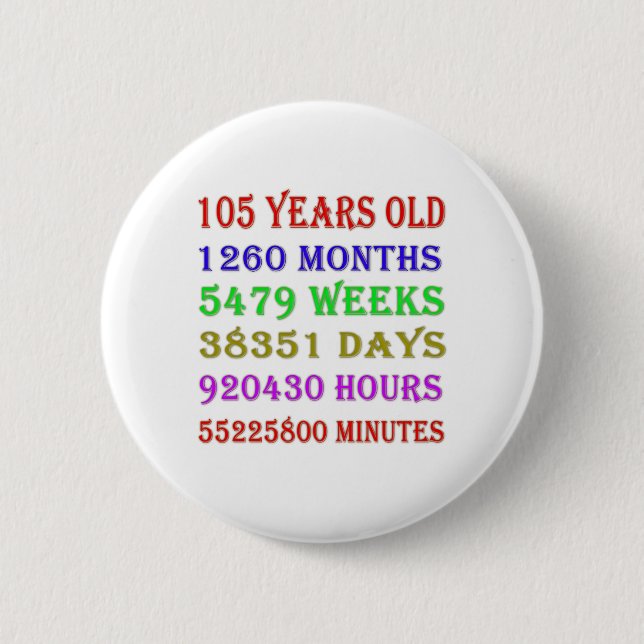 105. Geburtstagssteine Button (Vorderseite)