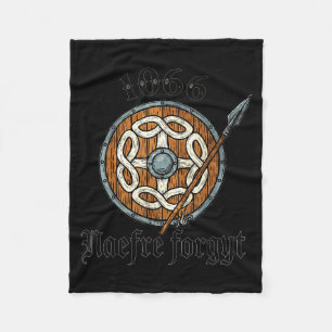 1066 Naefre Vergiss Nie Viking England Seine Fleecedecke