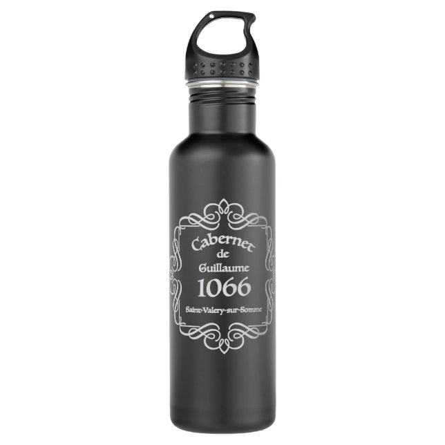 1066 VINTAGER WEIN EDELSTAHLFLASCHE (Vorderseite)