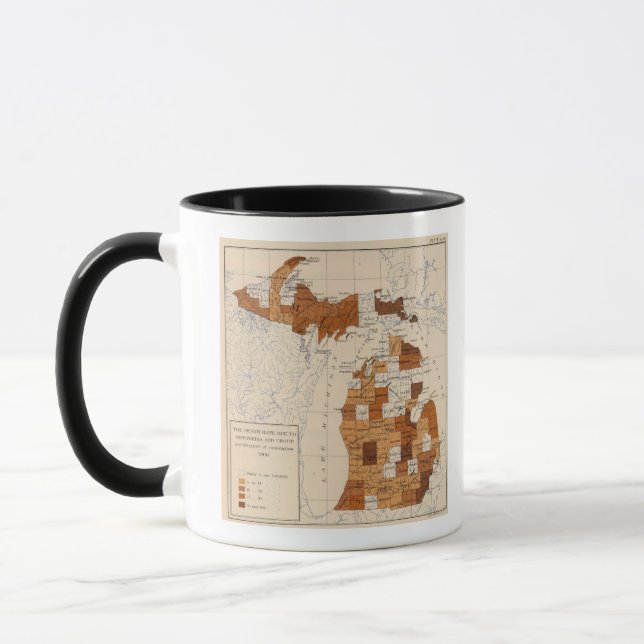 106 Diphtherie, Gruppe Michigan Tasse (Links)