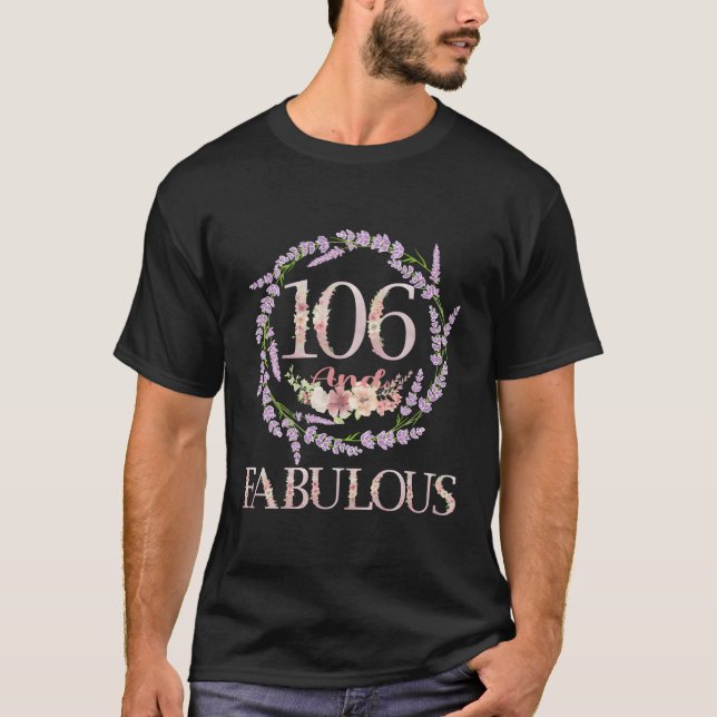 106 Fabulous 106 106. T-Shirt (Vorderseite)
