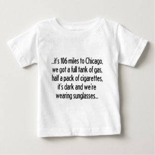 106 Meilen zu Chicago Baby T-shirt