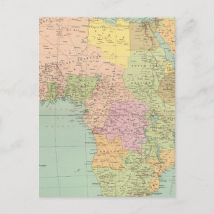 10708 Afrika-Politik Postkarte