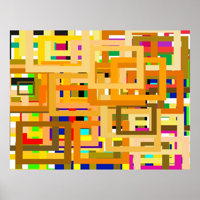 107 Farbgrenzen für die Personalisierung Poster (Vorne)