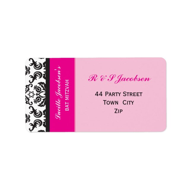 107 Jodene :: SELBSTADTKENNZEICHNUNGEN Adressaufkleber (Vorne)